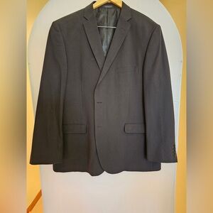 Classic Dark Blue Pinstripe Men's suit